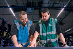 Overleg over veiligheidsplan met De Veiligheidsmakers