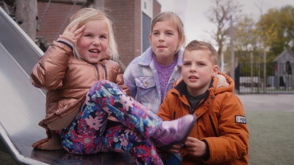 Videostill uit wervingsfilm voor CBO Noardwest Fryslân